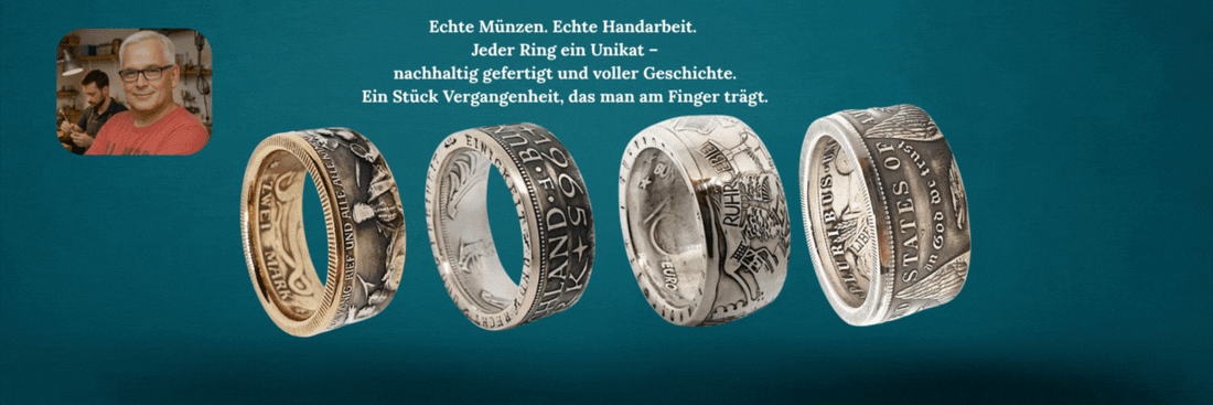 Handgefertigte Münzringe – das besondere Weihnachtsgeschenk