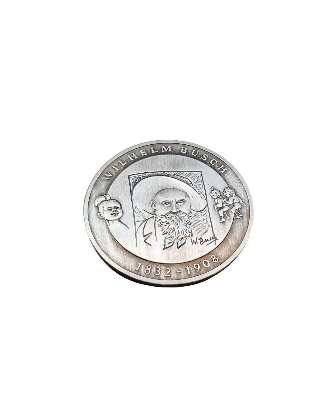 Wilhelm Busch Max und Moritz 10 Euro Münzring 2007 - Literatur Gedenkmünze