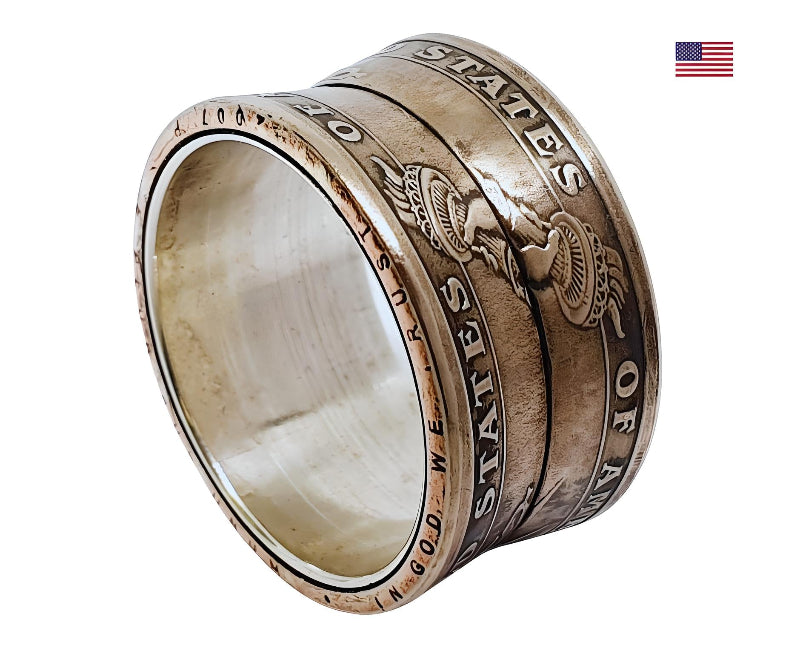 Liberty Ring 2008 - 2 Dollar 925 Silber | dieringmacher
