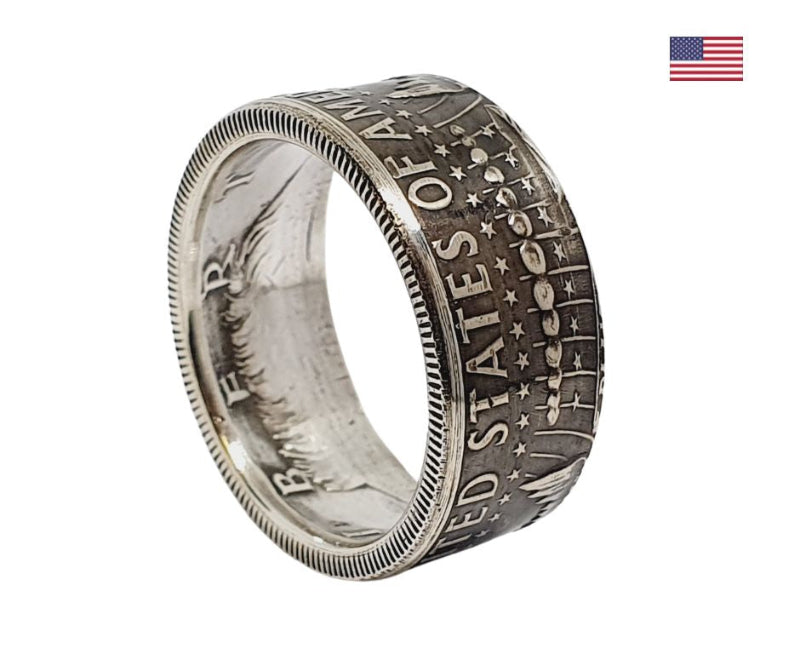 Kennedy Ring 1964 - Half Dollar USA | dieringmacher