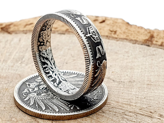 Münzringe aus echten historischen Münzen