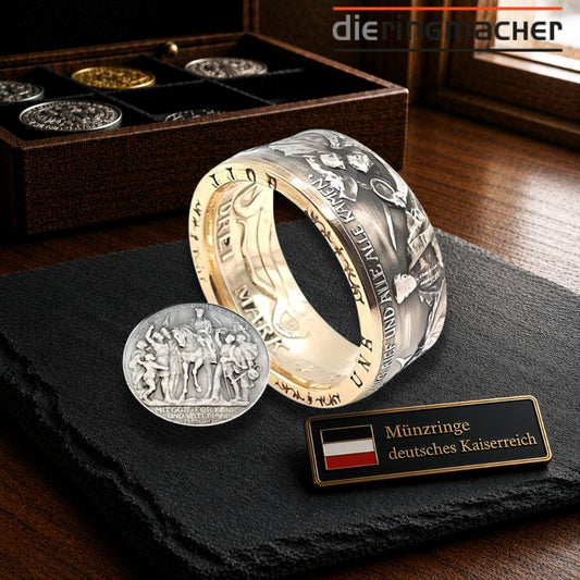 Münzringe aus historischen Münzen