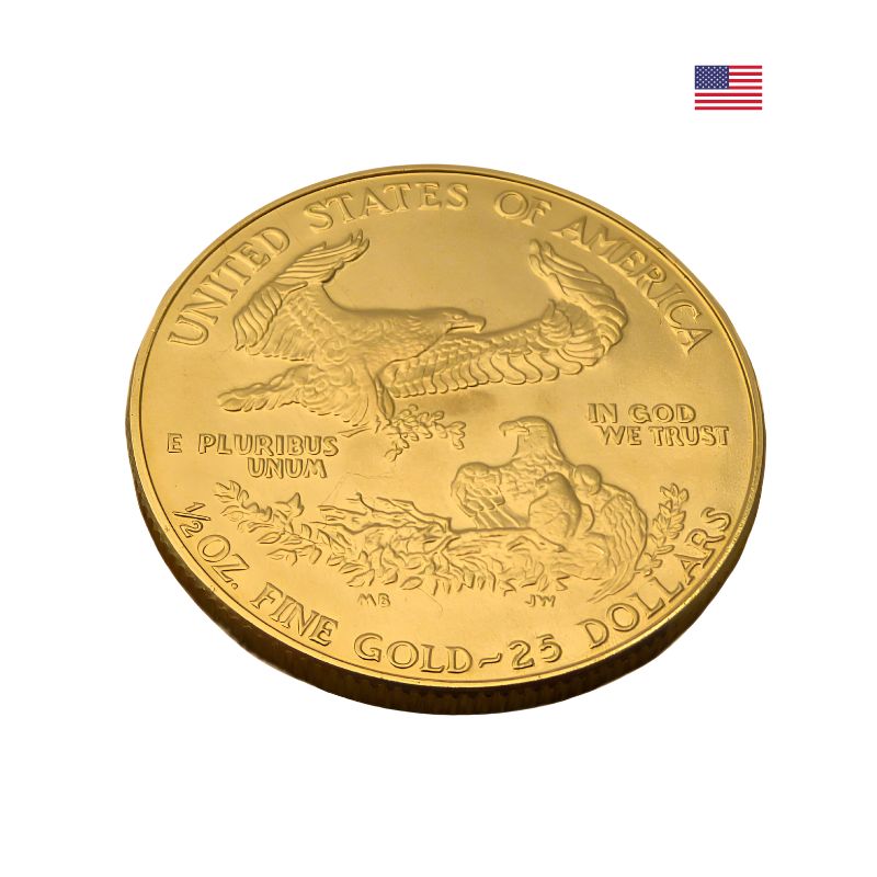 American Eagle Münzring handgefertigt – ideales Geburtstagsgeschenk mit Geschichte