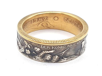 Luxus Ring 1913 - 2 Mark Gold Silber | dieringmacher