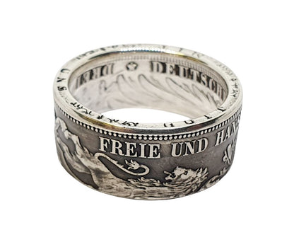 Hansestadt Ring Hamburg - 3 Mark 900 Silber | dieringmacher