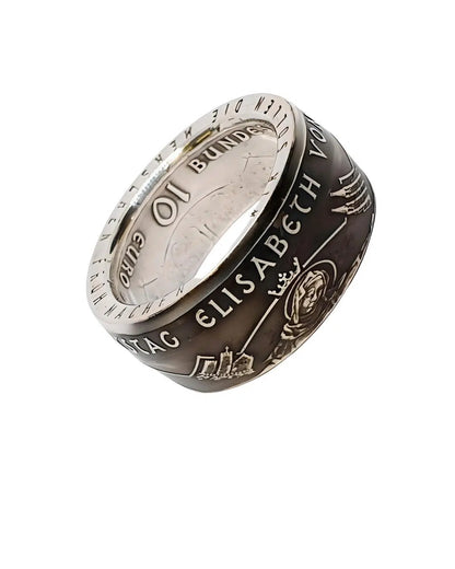 Elisabeth von Thüringen 10 Euro Münzring 2007 - Heilige Gedenkmünze