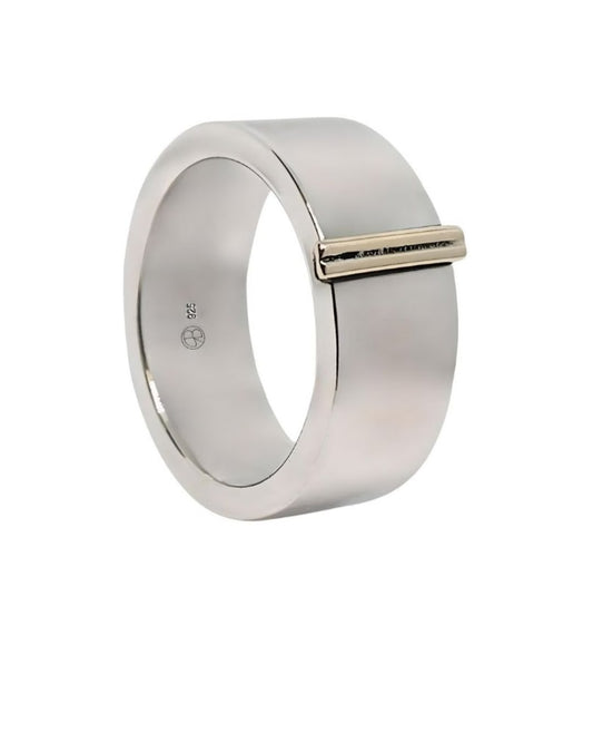 Personalisierbarer Ring aus 925 Silber oder 14 Karat Gold – handgefertigt mit Gravur