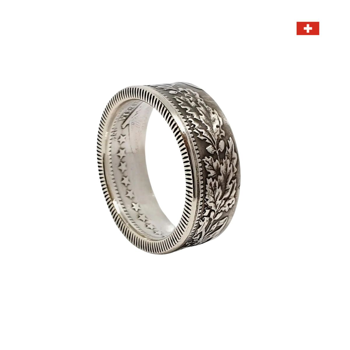 2-Franken-Silberring – Persönliches Geschenk aus Schweizer Geschichte